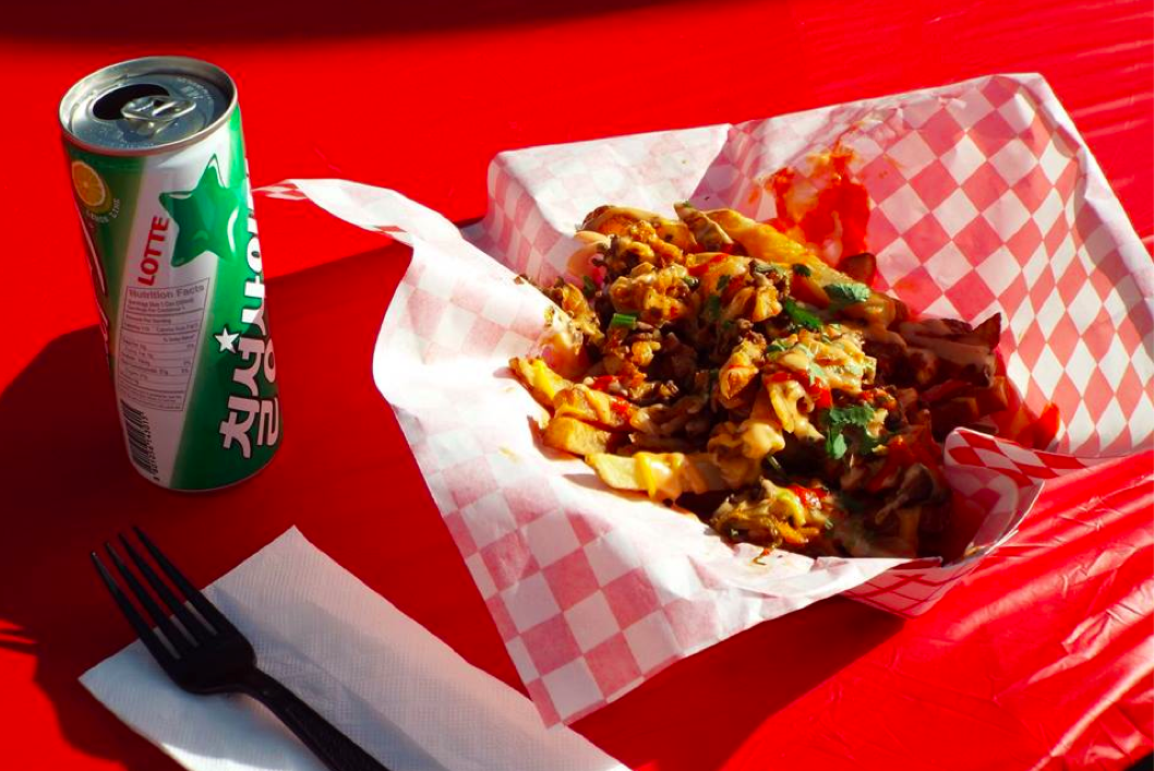 Say Kimchi's incredibly delicious Kimchi Fries.
